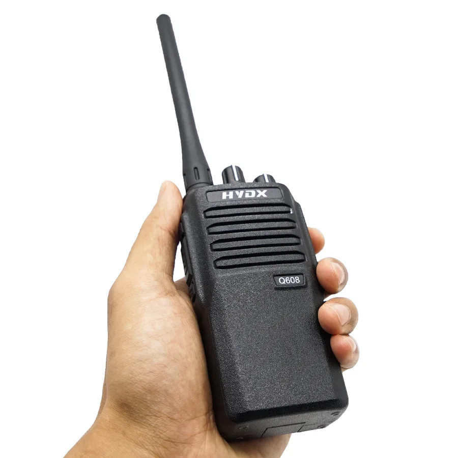 

HYDX Q608 Wireless Walkie Talkie UHF VHF Handheld Transceiver 12W 16CH Scrambler Encryption