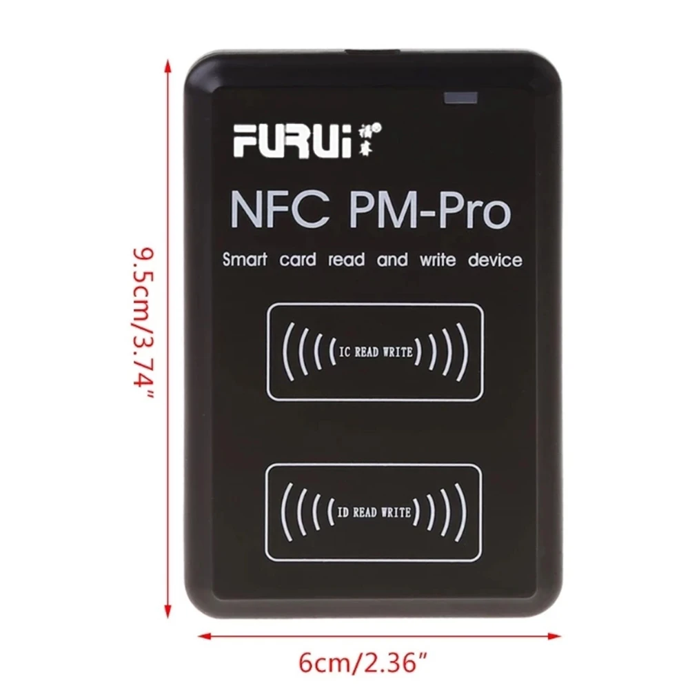 Shop Now FURUI New PM-Pro RFID IC/ID Copier Duplicator Fob NFC Reader Writer Encrypted Programmer USB UID Copy Card Tag