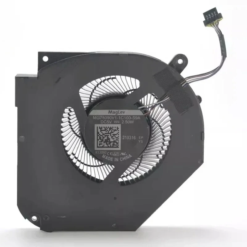 

2 шт. вентиляторы Maglev MG75090V1-1C100-S9A DC5V 2.50W для охлаждения видеокарты