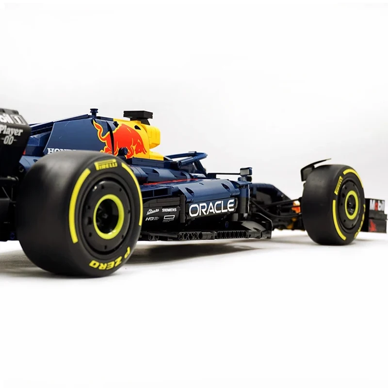 Rastar 92410 F1 テクニカルビルディングブロックフォーミュラ 1 有名な車のレンガスーパーカーレースカーレンガレースカーブロッククリスマスモデルのおもちゃ