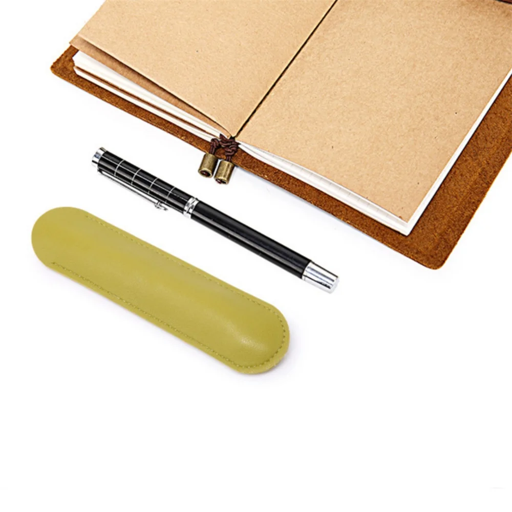 Tablet Touch Storage Bag Multi-Functional Protective Case Pu Leather Pen Holder Lightweight Protector Cover for Office