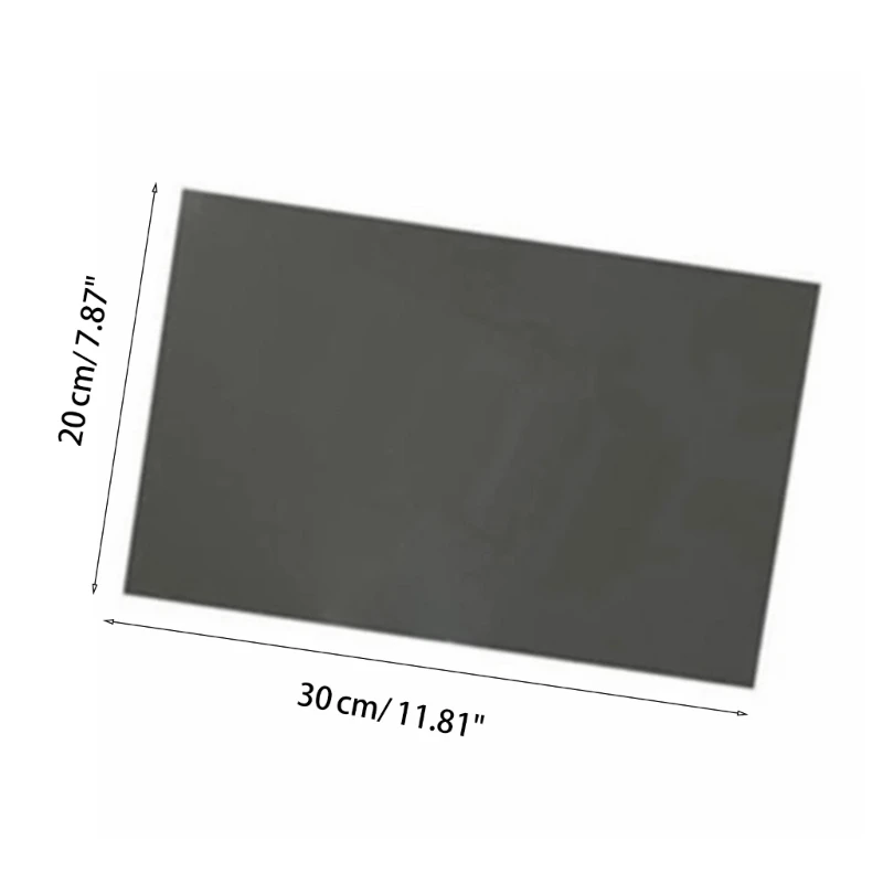 Self-Adhesive Linear Polarizer Filters Polarization Film Sheets for LCD 20x30cm 97QE