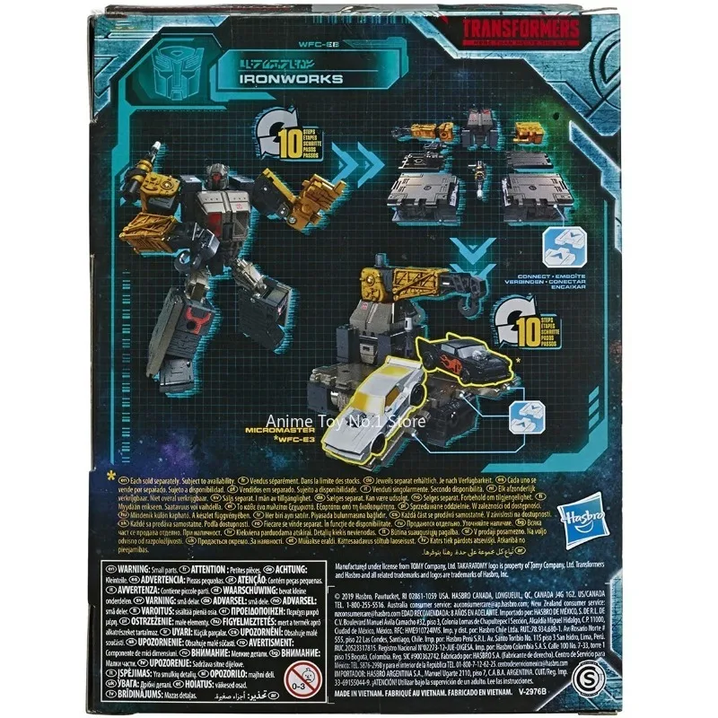Nieuwe producten op voorraad Transformer WFC-E8 Ironworks G1 Populaire geschenken Geanimeerd speelgoed Anime Model Studio Originele serie Decoratie