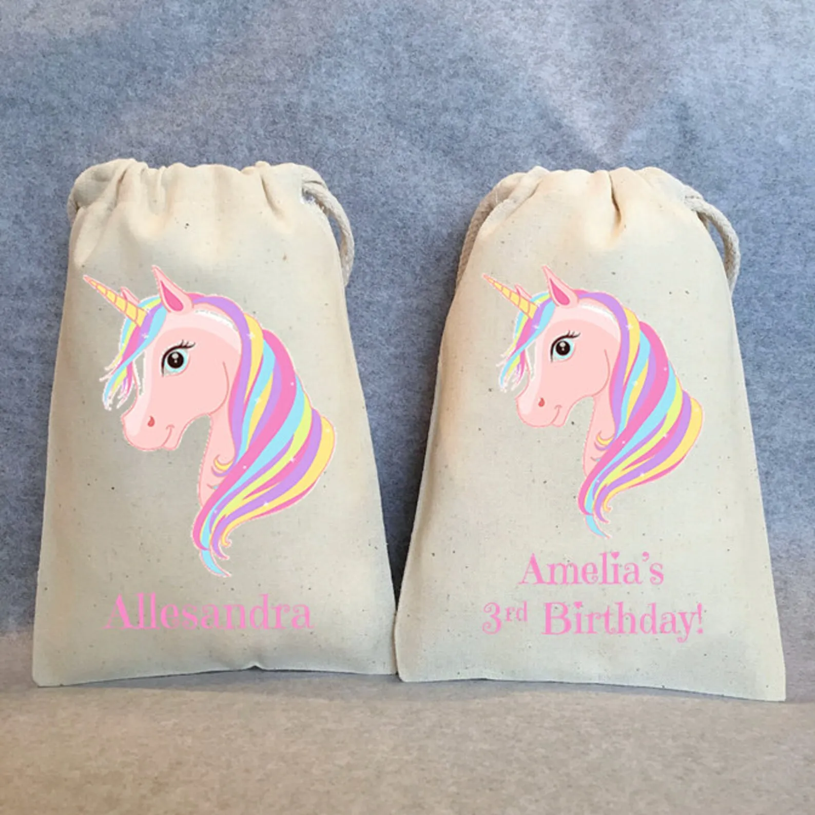 

20PCS Custom Unicorn Party, Unicorn Birthday, unicorn party favors, Unicorn bags, Unicorn favor bags, Unicorn party favor bags