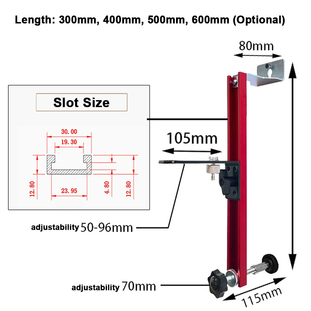 Stable Mounting Aluminum Alloy Construction Adjustable Laser Level Bracket with Universal Adapter Accessory 4 Optional