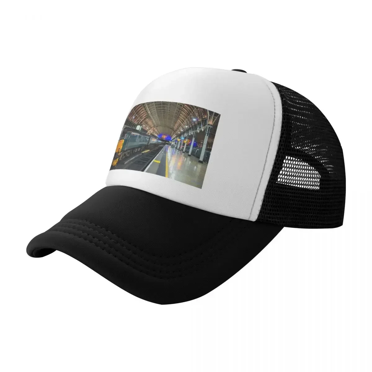 Night Riviera at London Paddington Baseball Cap New Hat Streetwear Rugby Men's Women's