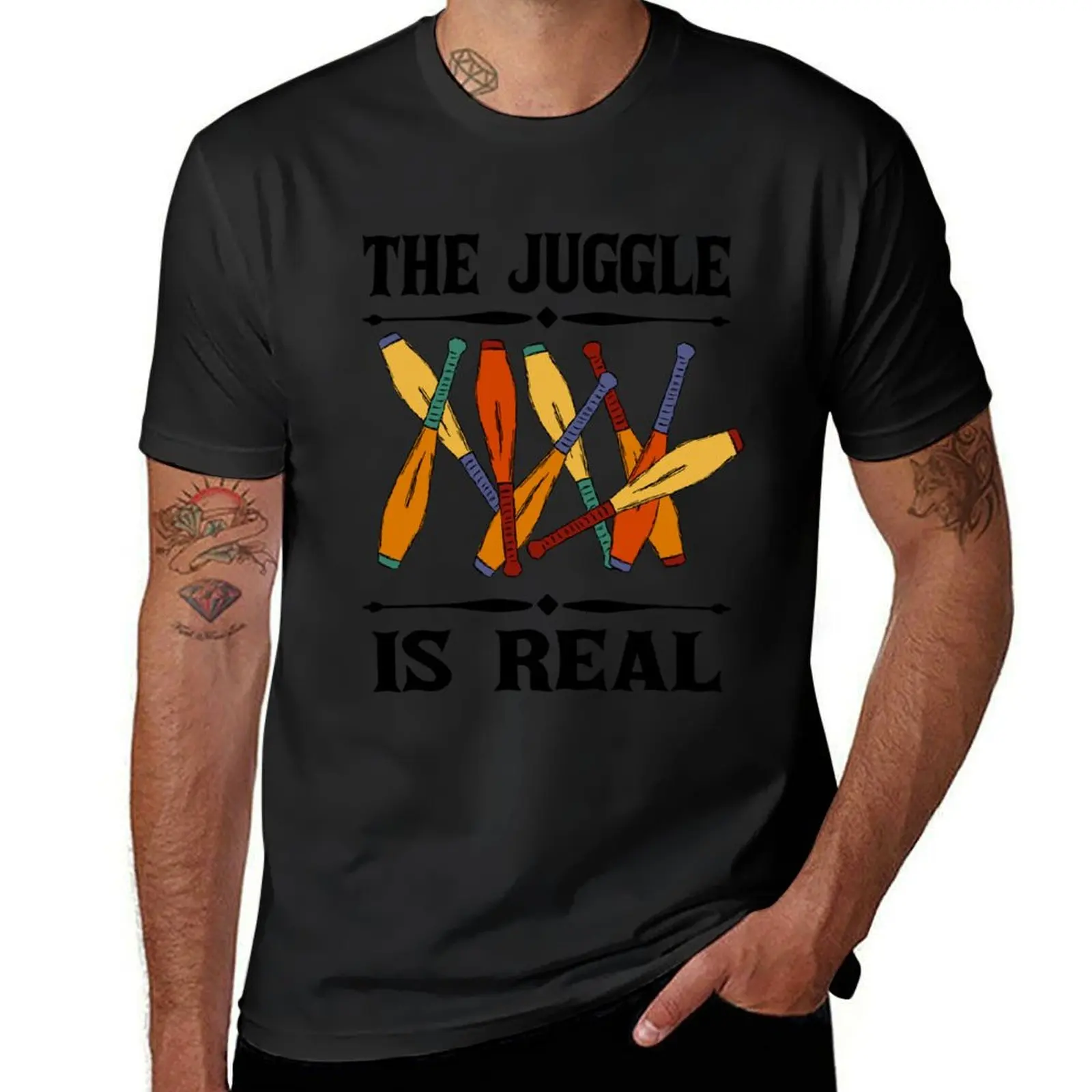 The Juggle is Real T-Shirt korean fashion sublime mens funny t shirts