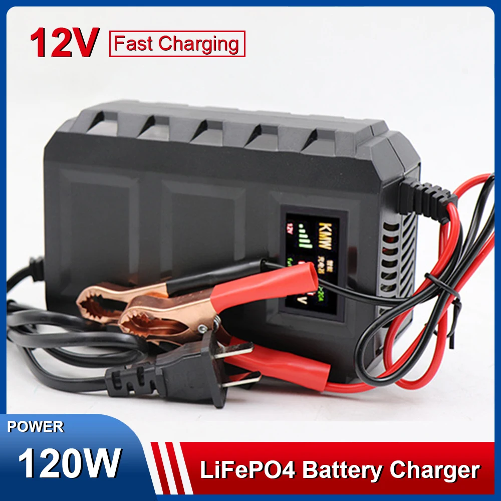 12V KC-20a Lithium Iron Phosphate Battery Charger 14.6V Four-String Cell 3.2V Lithium Iron US European Standard