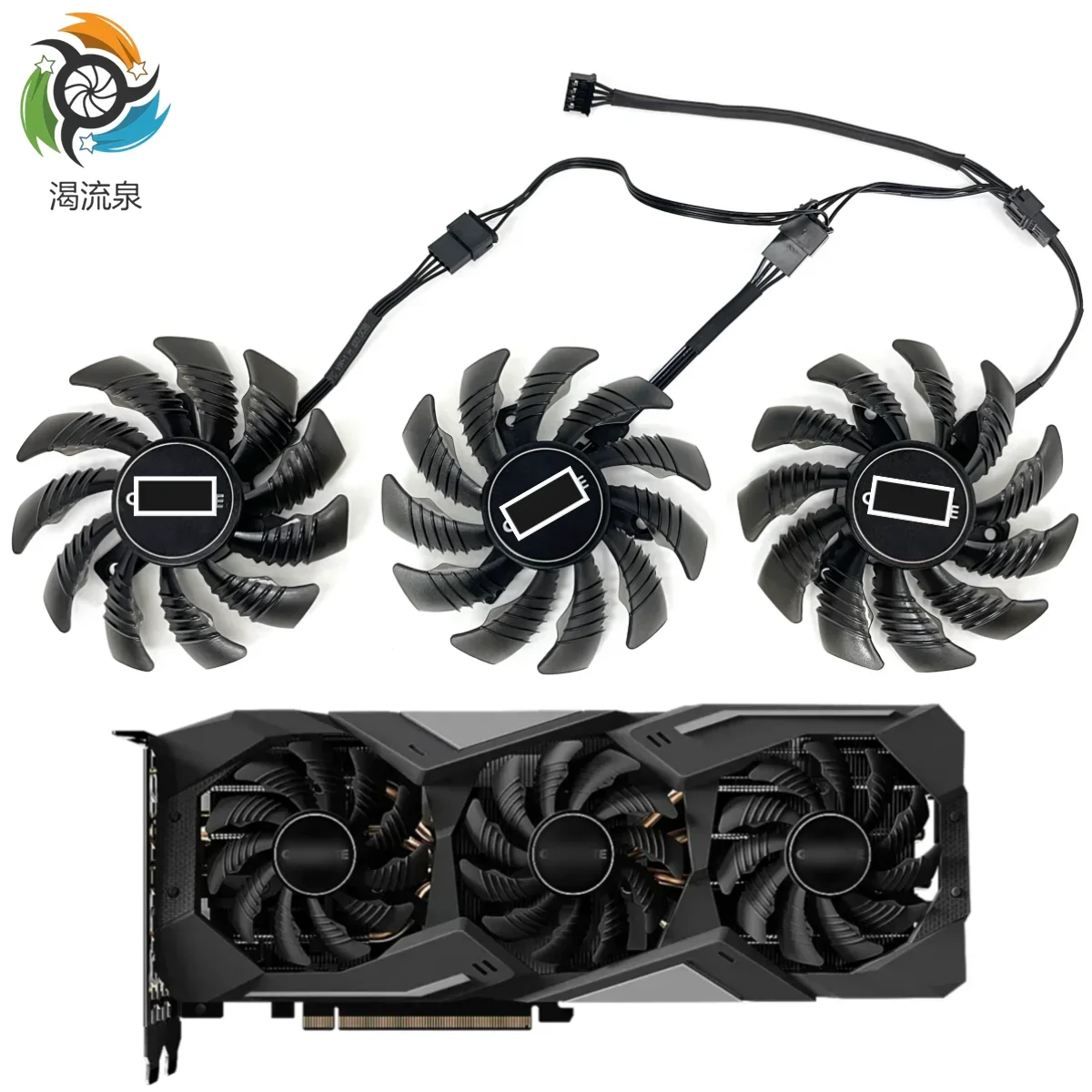 New 78MM PLD08010S12HH 2060 Super Gaming Cooling Fan For Gigabyte RTX 2060 2070 2080 2080TI WINDFORCE Graphics Card Cooler fan