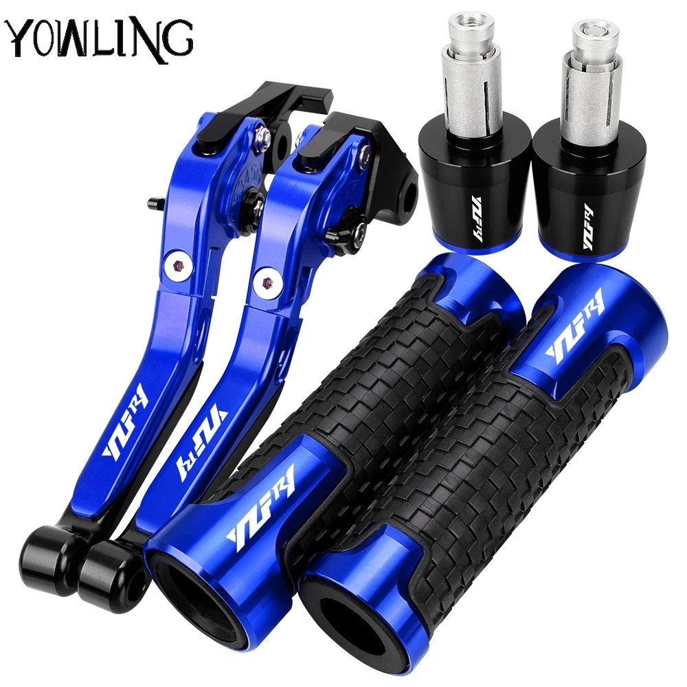 

For YAMAHA YZFR1 R1M R1S 2015 2016 2017 2018 2019 2020 2021 2022 2023 2024 Motorcycle Brake Clutch Levers Handlebar Grips ends