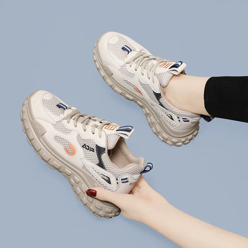 

Soft Bot Dad oes Women's Casual Sports Running Spring Autumn Versatile Thin Faionable Running oes Breathable