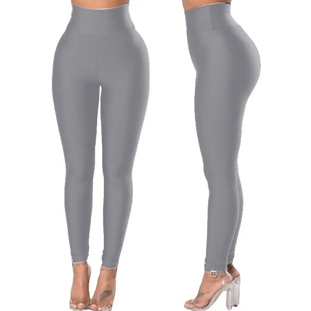 Trendy Running Pants  Hip Lift Skin-touch Women Gym Pants  Slim Fit Seamless Gym Fitness Leggings