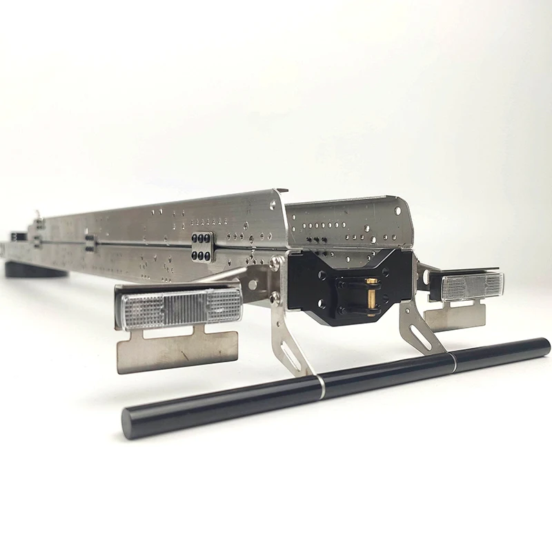 KCRC 6X6 Stainless Steel Complete Set of Universal Beams and Sub-beams for 1/14 Tamiya RC Truck Trailer Tipper DIY Upgrade Parts