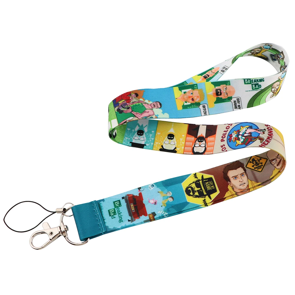 ER1805 Popular TV Show Breaking Bad Lanyard ID Badge Holder ID Card Pass Mobile Phone Straps Badge Key Holder Keychain