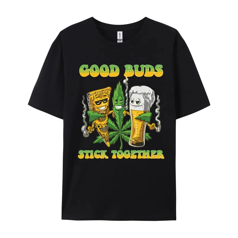 

Weed Cannabis Stoner Good Buds Stick T-shirt 3D Printed T-shirt Men Cotton T-shirt Slim Fit Mens Tees Printed On Casual