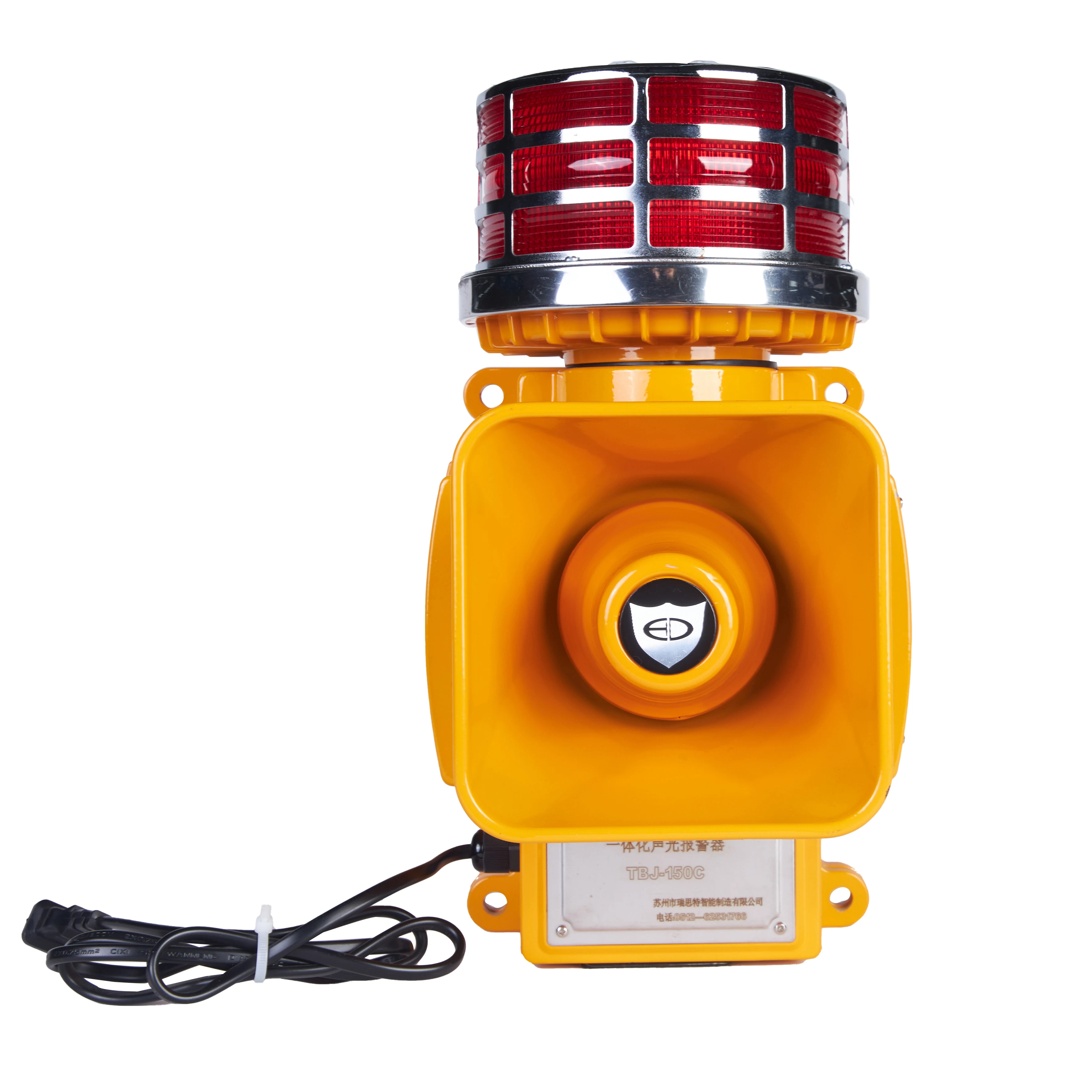 Sistema de alarma de personal de seguridad y protección de alta velocidad con sonido y luz para entrada accidental