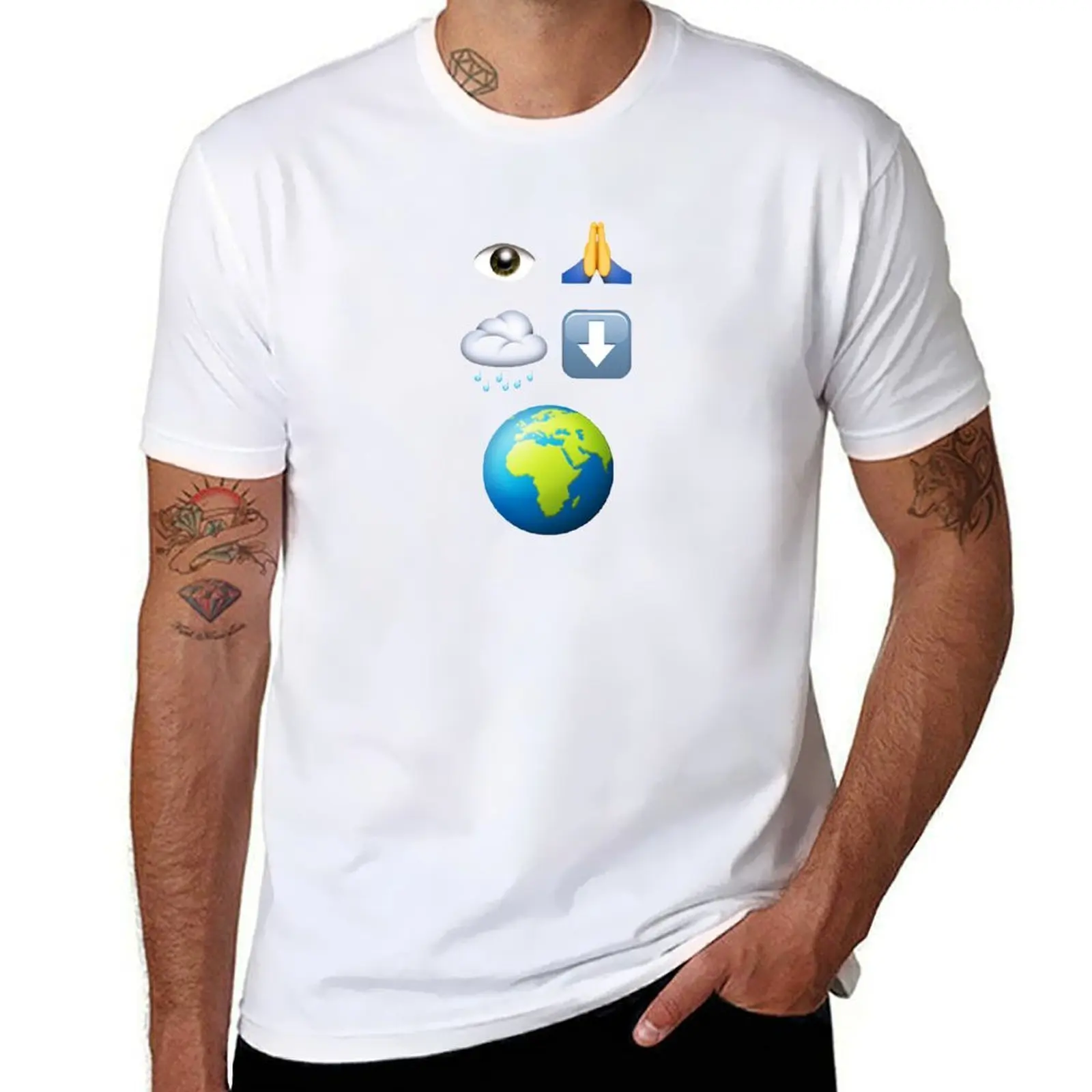 Camiseta Bless The Rains Down In Africa, camisetas para hombre, camisetas de marca de lujo de alta calidad, Camiseta de algodón 100%