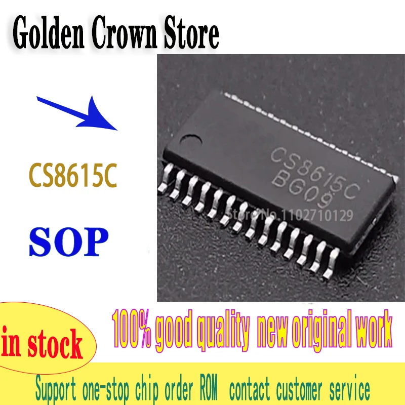 5pcs/lot   CS8615C 2X15W TSSOP-28