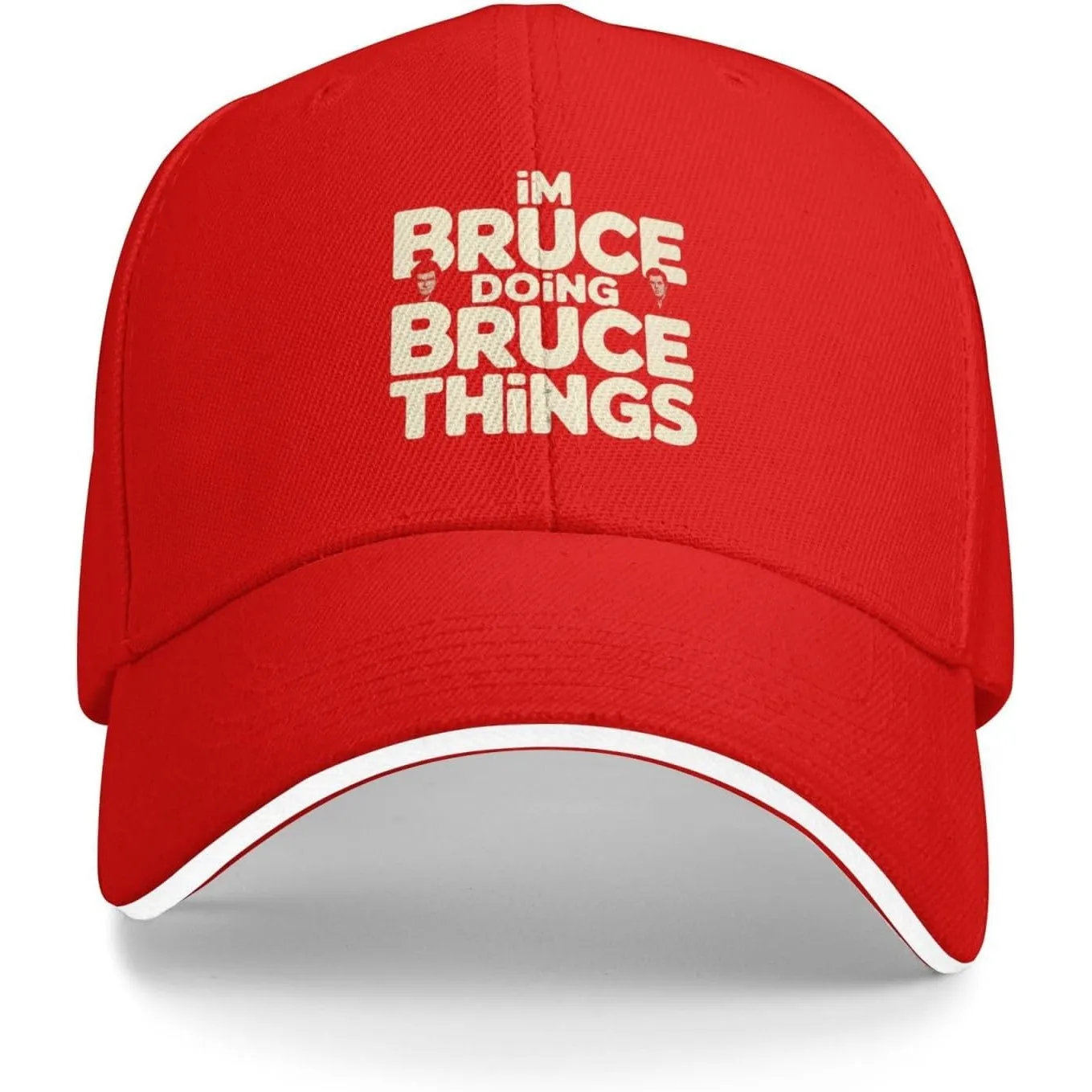 Im Bruce Doing Bruce Things Baseball Cap Funny Adult Polyester Casual Adjustable Hat
