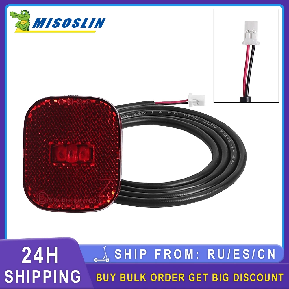 Original Rear Taillight Brake Light For Ninebot F2 Electric Scooter F2 Plus/F2 Pro Rear Fender Lights Safety Stoplight LED Lamp