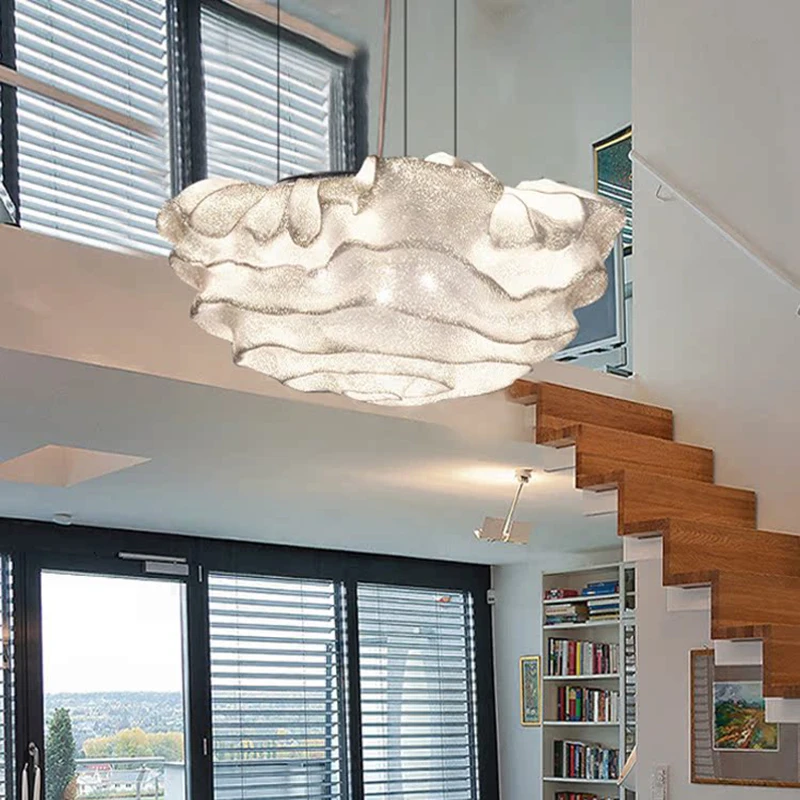 

Современная минималистичная люстра-облако для студии, столовой, спальни, гостиной, подвесной светильник, подвесной светильник для внутреннего освещения