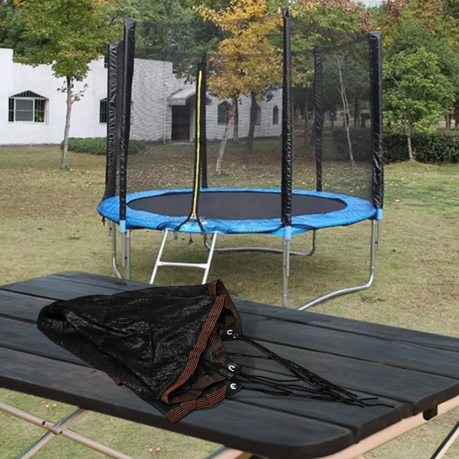 

Outdoor Sun Protection Jump Bed Sun Shade Outdoor Playtime Outdoor Safety Shade Debris Protection Outdoor Sun Protection Cover