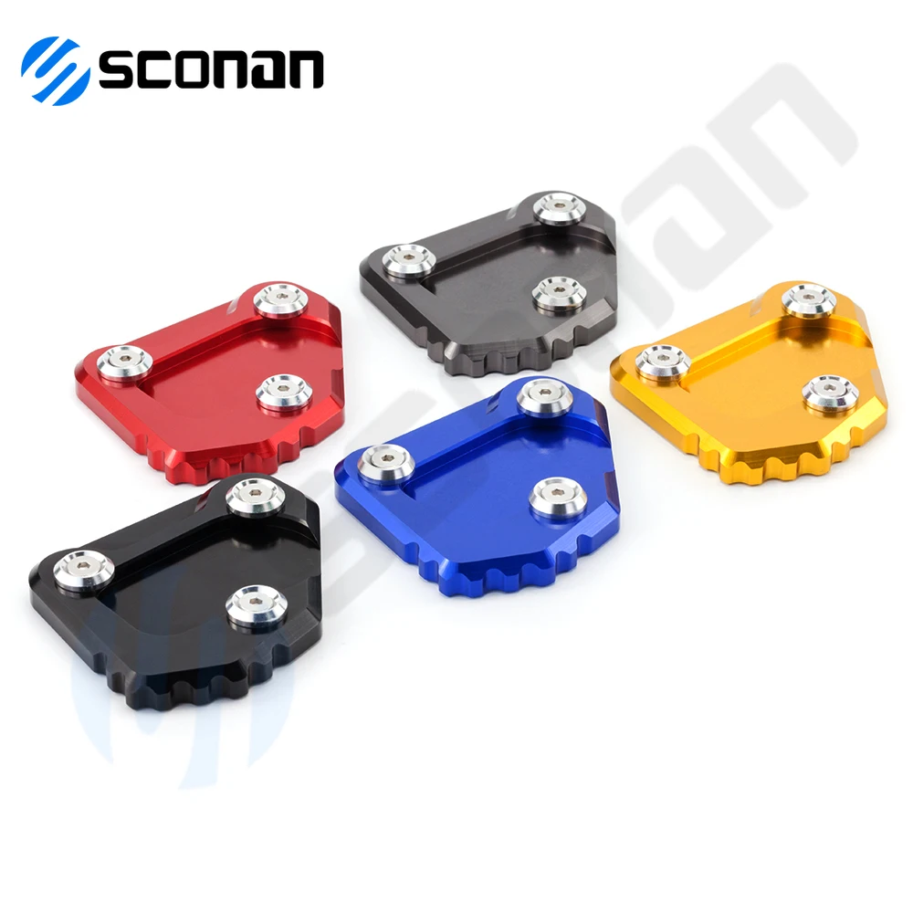 For BMW F850GS F850 GS ADV F 850 GS ADVENTURE Motorcycle Kickstand Side Stand Enlarge Extension Pad Accessories 2018 -2022