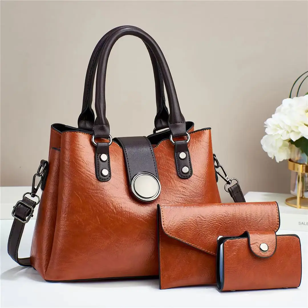 

Fashionable Large Capacity Simple Women's Handbag Shoulder Bag Crossbody Bag Elegant Mom Bag Stylish Bag for Daily Use