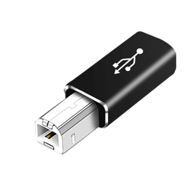 Drucker kabel konverter Typ C Buchse zu USB B Stecker Adapter E-Piano-Instrumente Midi verlängern Kabelst ecker für Tablet-Laptop – Detail 12