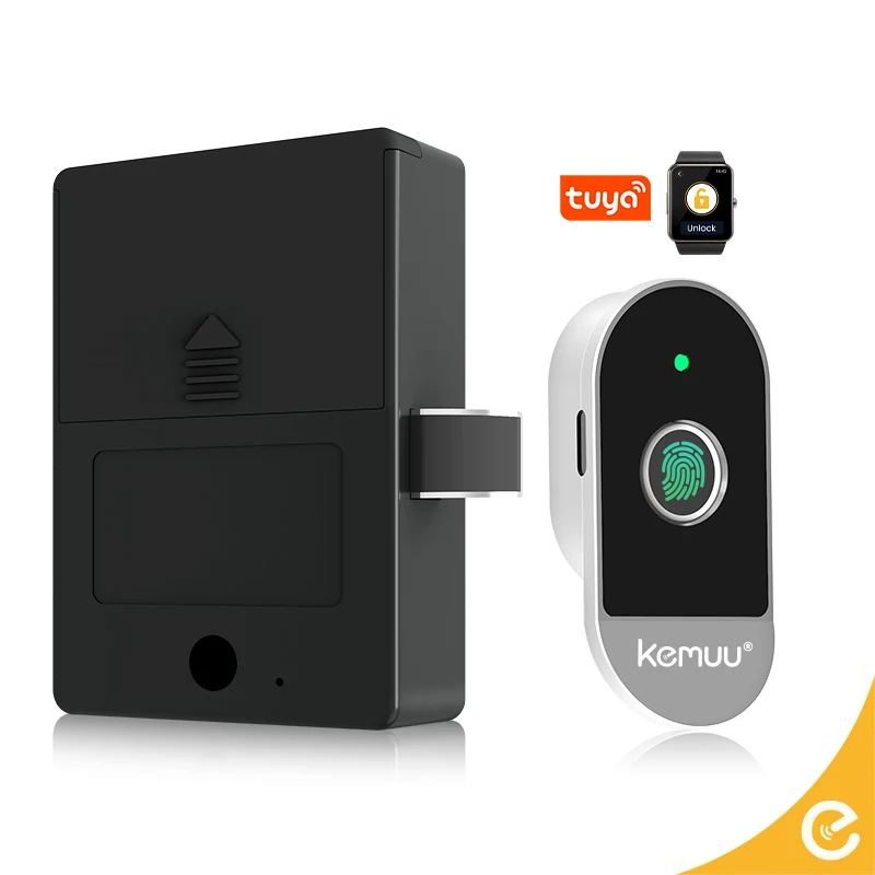 

KEMUU Tuya замки для шкафов, интеллектуальный биометрический замок с отпечатками пальцев, ящик шкафа с электронным замком