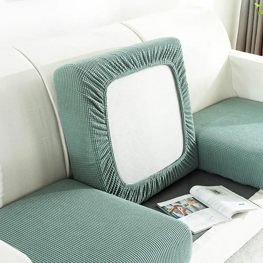 Stain Resistant Couch Protector Stretchable Couch Cushion Covers Stretchable Couch Cushion Cover Elastic Sofa Seat for Pets