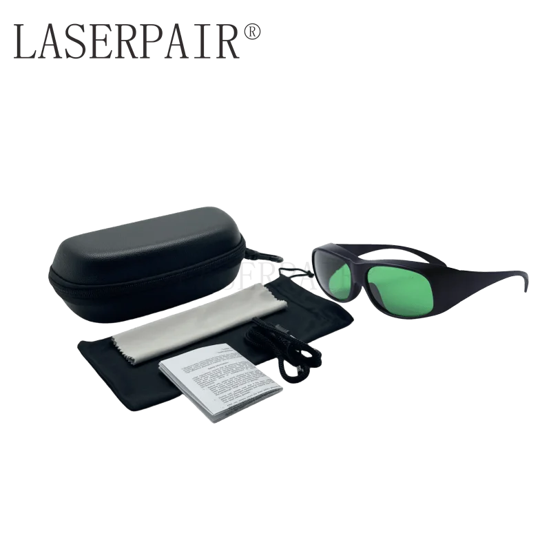 LaserPair Dental Laser Safety Glasses for 650nm OD2+, 808nm & 980nm OD5+ Diode Lasers, red aiming beam visible