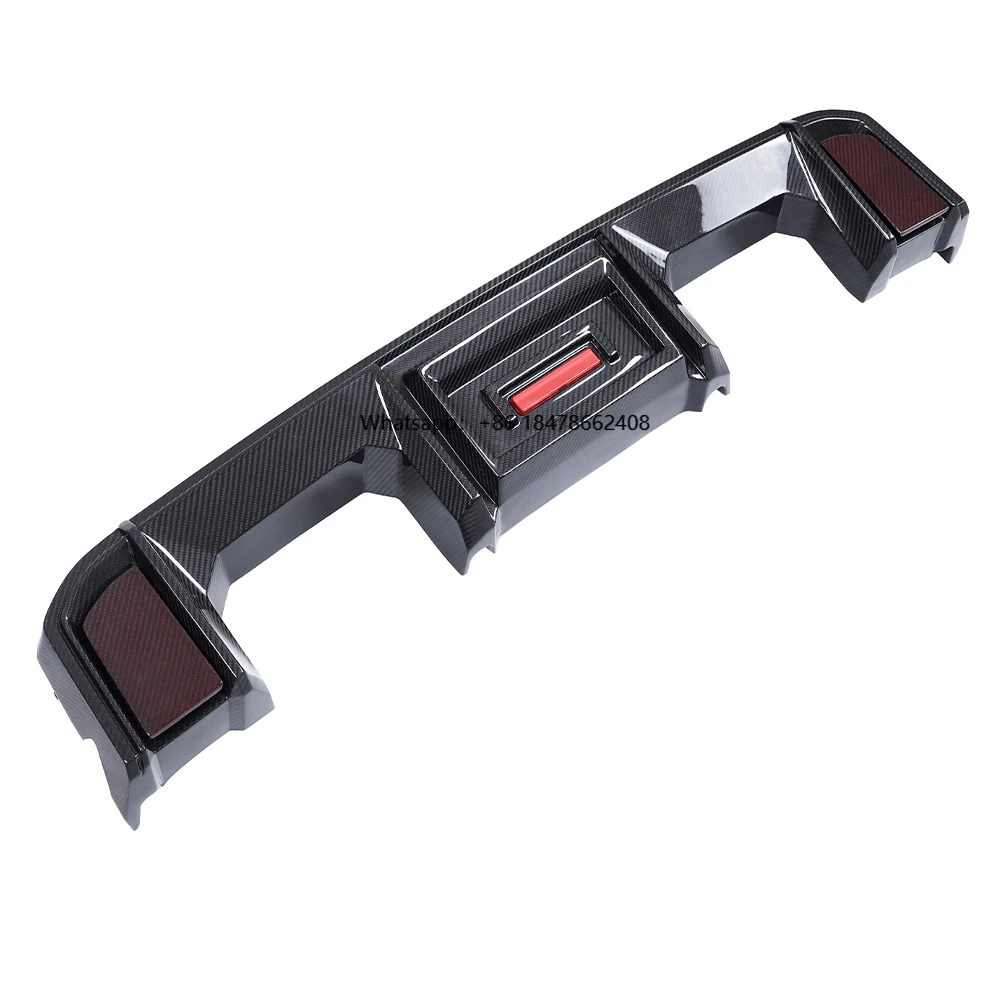 

For G80 M3 2021-2025 New Design G80 M3 Real Dry Carbon Fiber Lip Diffuser AX Style Rear Bumper Lips Body Kits