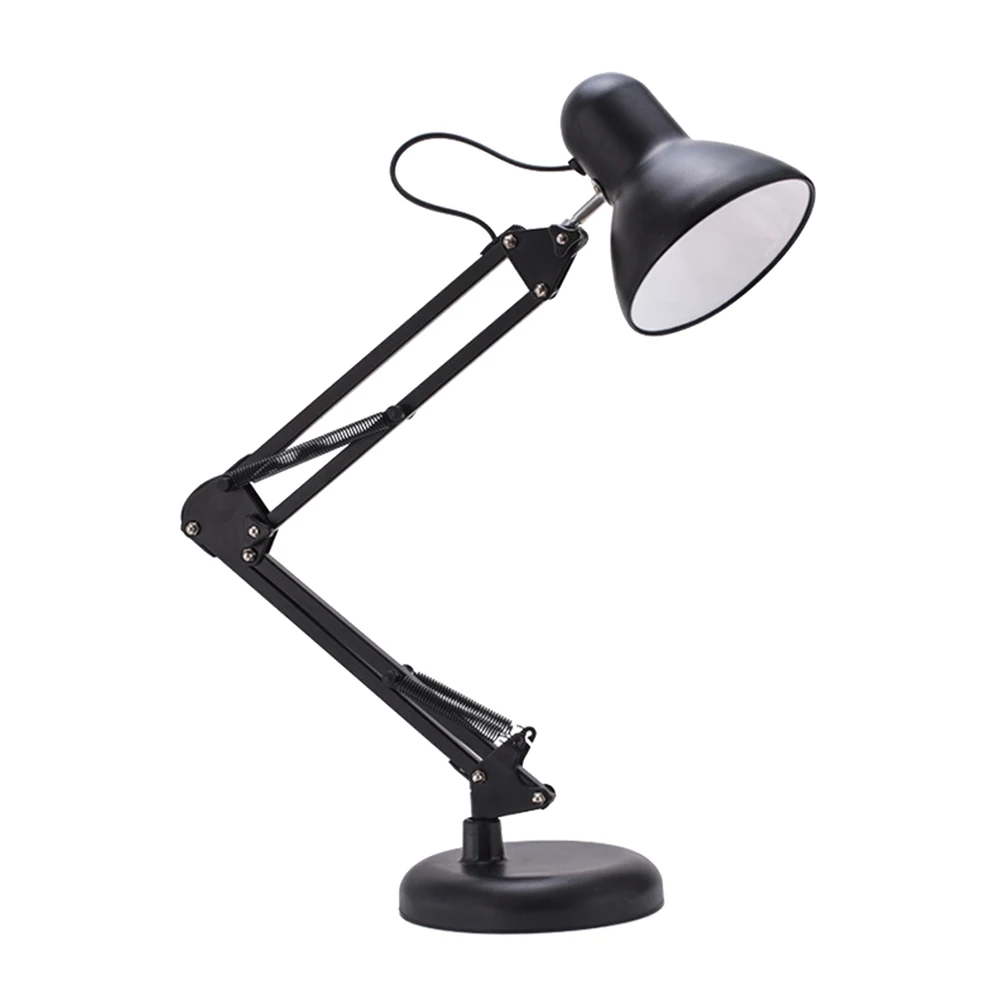 

1Pcs Modern Foldable LED Desk Lamp Metal Long Arm Dimmable Non Glare Eye Protection Light For Library