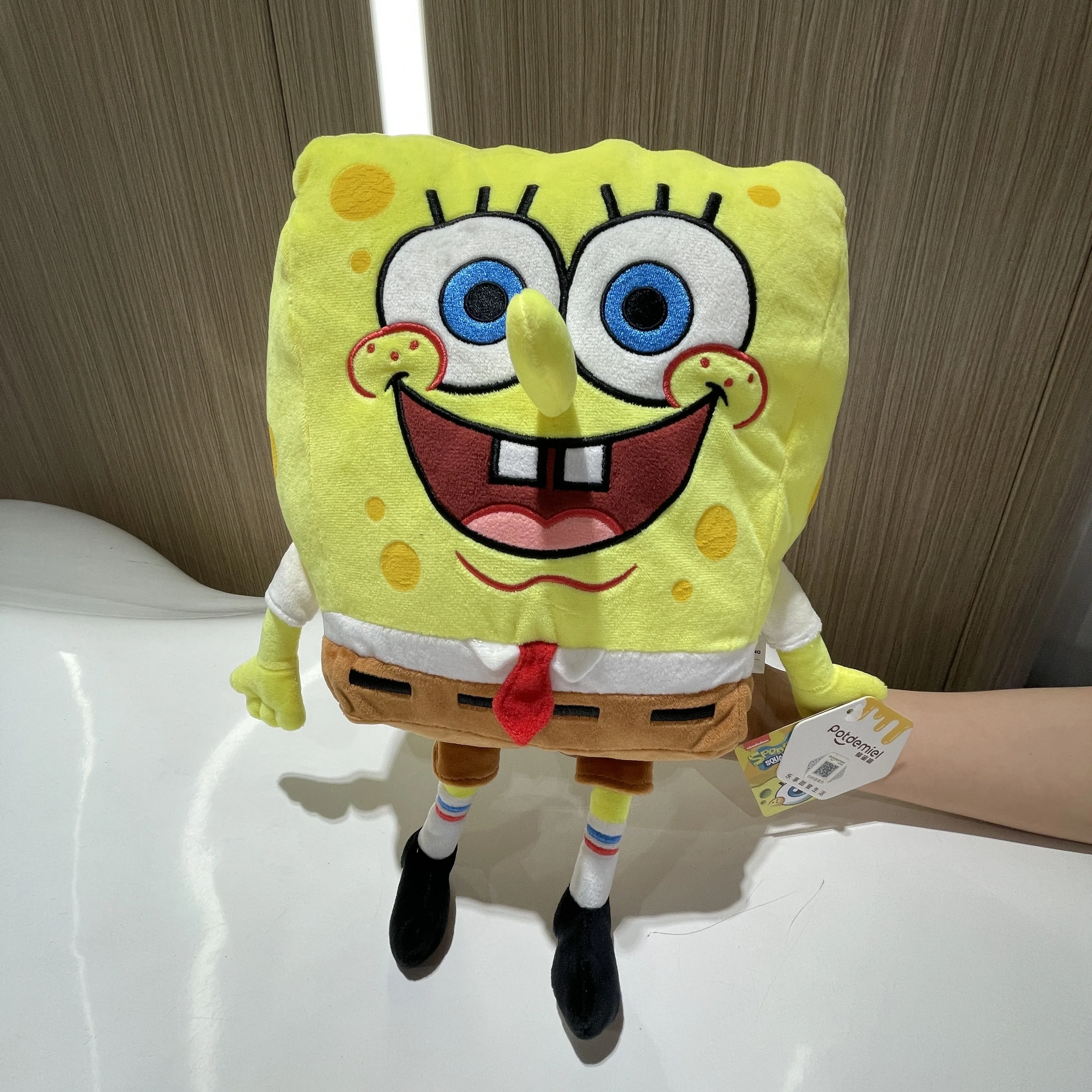 Genuine Spongebob Patrick Star Eugene H. Krabs Gary Snail Plush Toy Throw Pillow Halloween Decorations Birthday Gift Boy