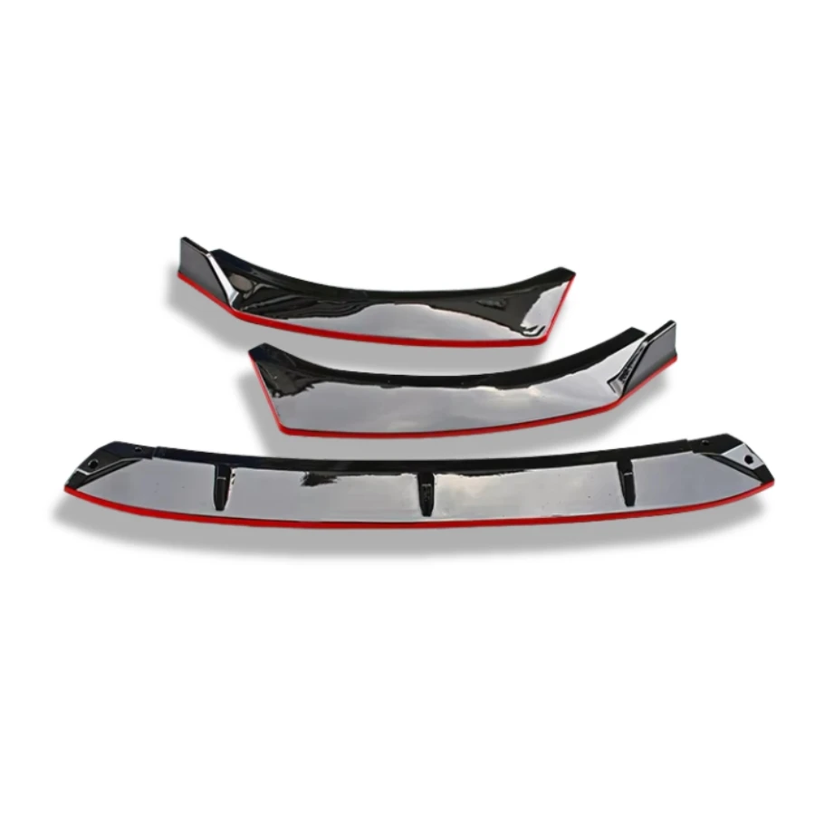 

Factory Hot Selling TIYPEOR Auto Front Lip for Kia K5 Red Full Black Carbon for KIA K5 2020 - 2022 Front Lip Splitter Bod