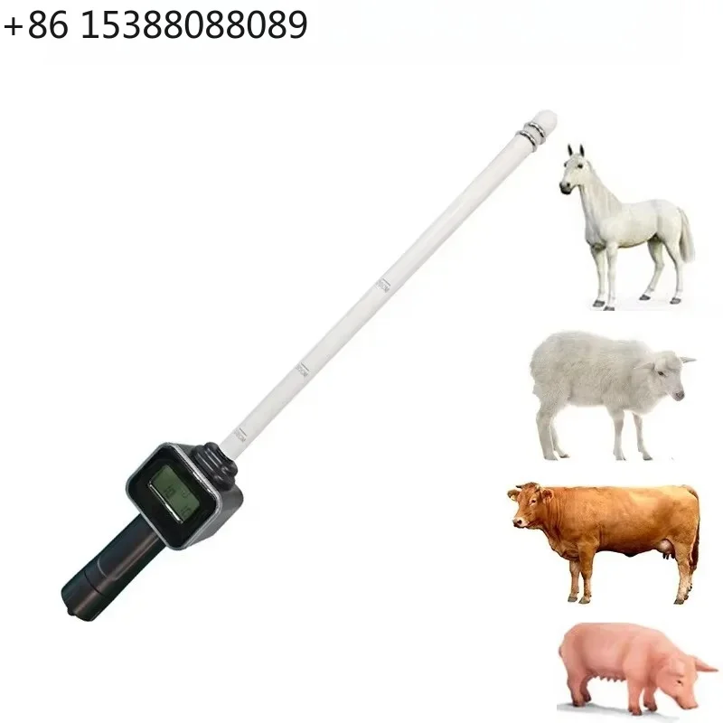 Large Animal Universal Waterproof Ovulation Detector Pig Cattle Sheep Horse Donkey Portable Veterinary Ovulation Detector(1pcs)