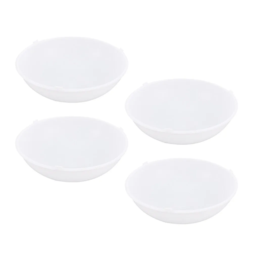 4pcs LED Ceiling Light Shade PVC Material Round Bulb Diffuser Lamp Covers For Corridor Balcony Hallway Lighting Accessories
