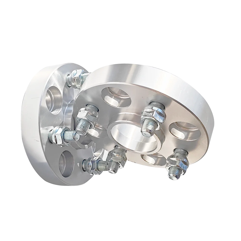 

2 pcs/A lot 4x114.3|4X4.5"|57.1 CB|12x1.5 Thread|20|25mm Aluminum Tire Gasket Wheel Spacers Adapters CNC Aluminum Alloy