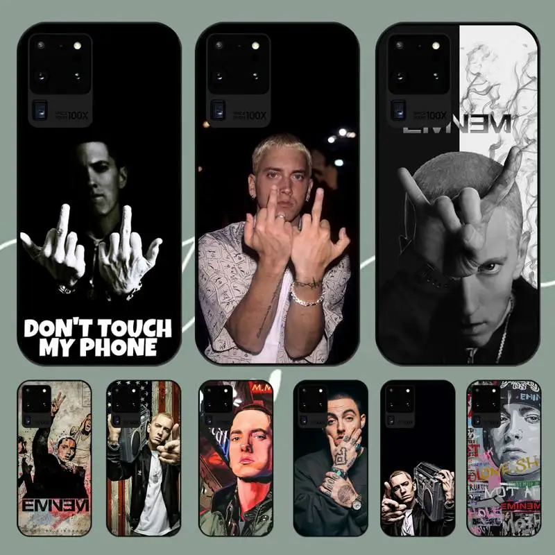 Rapper Eminem America Phone Case For Samsung Galaxy A11 A12 A20 A21 A73 A80 A91 s E Shell