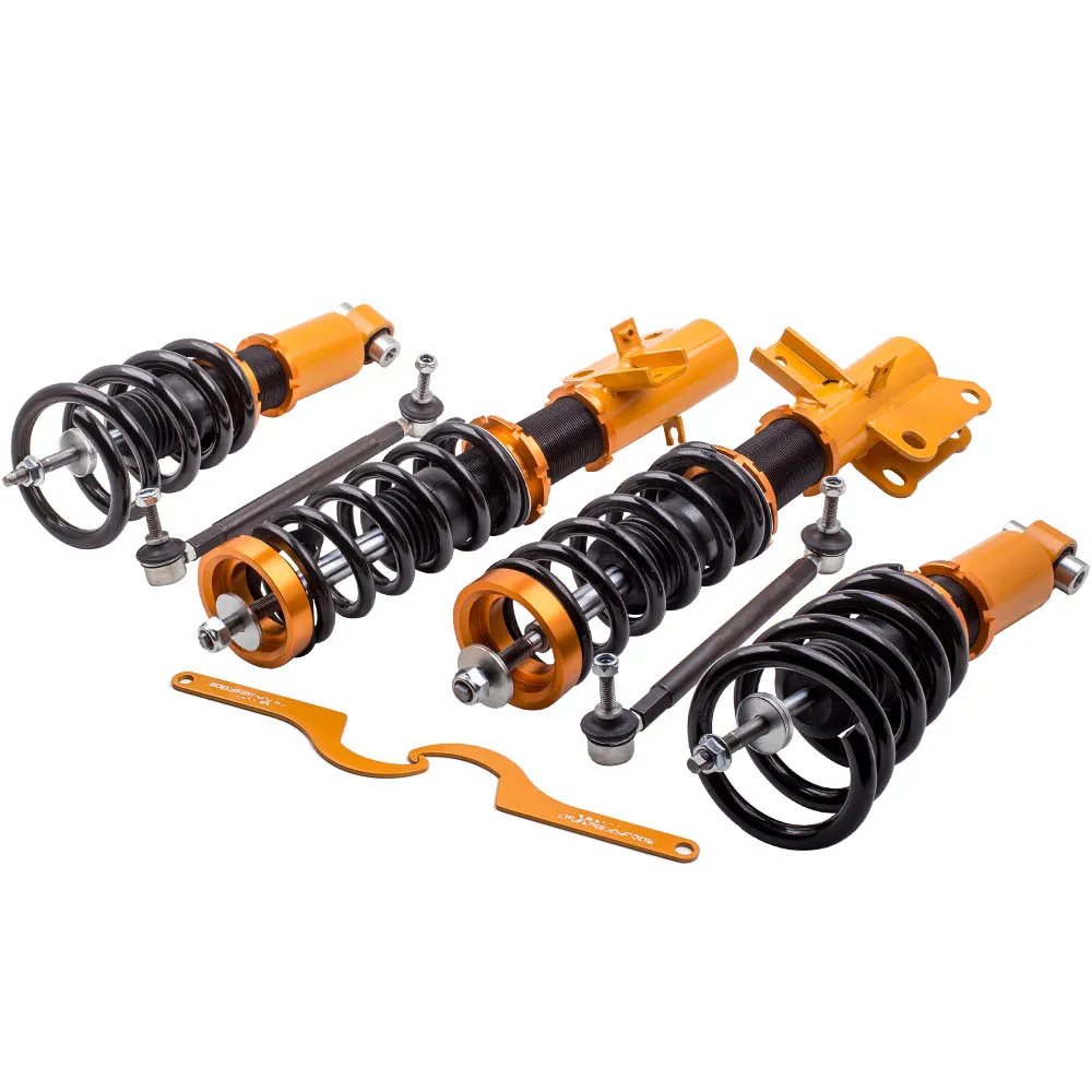 MaXpeedingrods Coilover Shocks & Springs Kit For Chevrolet Camaro SS LS LT 10-15	 Height Adjustable Coilover Shocks Absorber