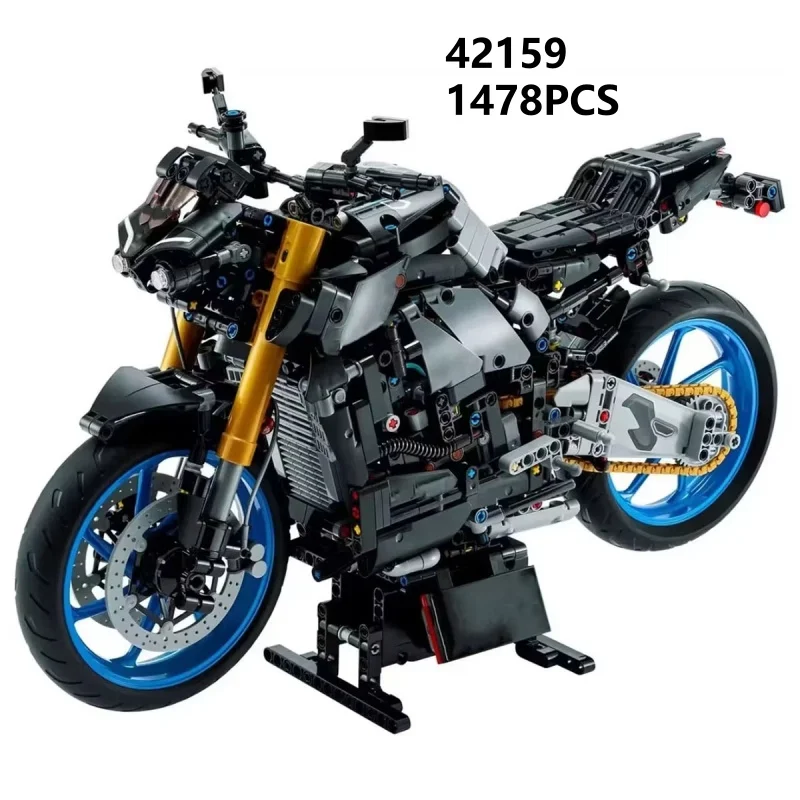 42159 Motocykl Klocki Konstrukcyjne Techniczne MT-10 SP Model Trudny Prezent 1478 Elementów Klocki Zabawka Edukacyjna dla Dzieci
