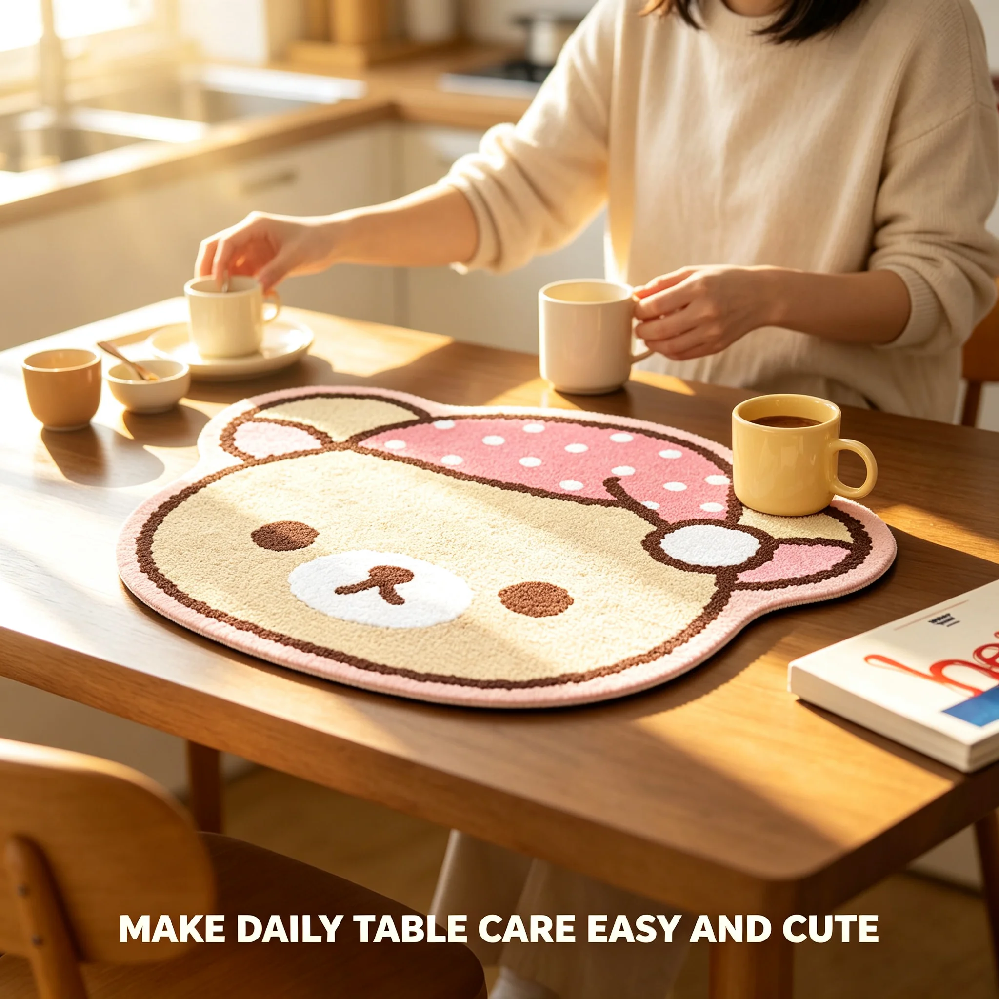 Cute Cartoon Diatomaceous Eart - Commercial Kitchen Table review and price