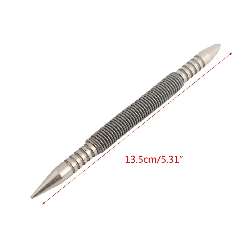 Ipiip Professional Dual สำหรับหัวเล็บ เครื่องมือ Hammerless 1/16 นิ้วฤดูใบไม้ผลิเล็บชุด 5000 Striking Force Heavy Duty