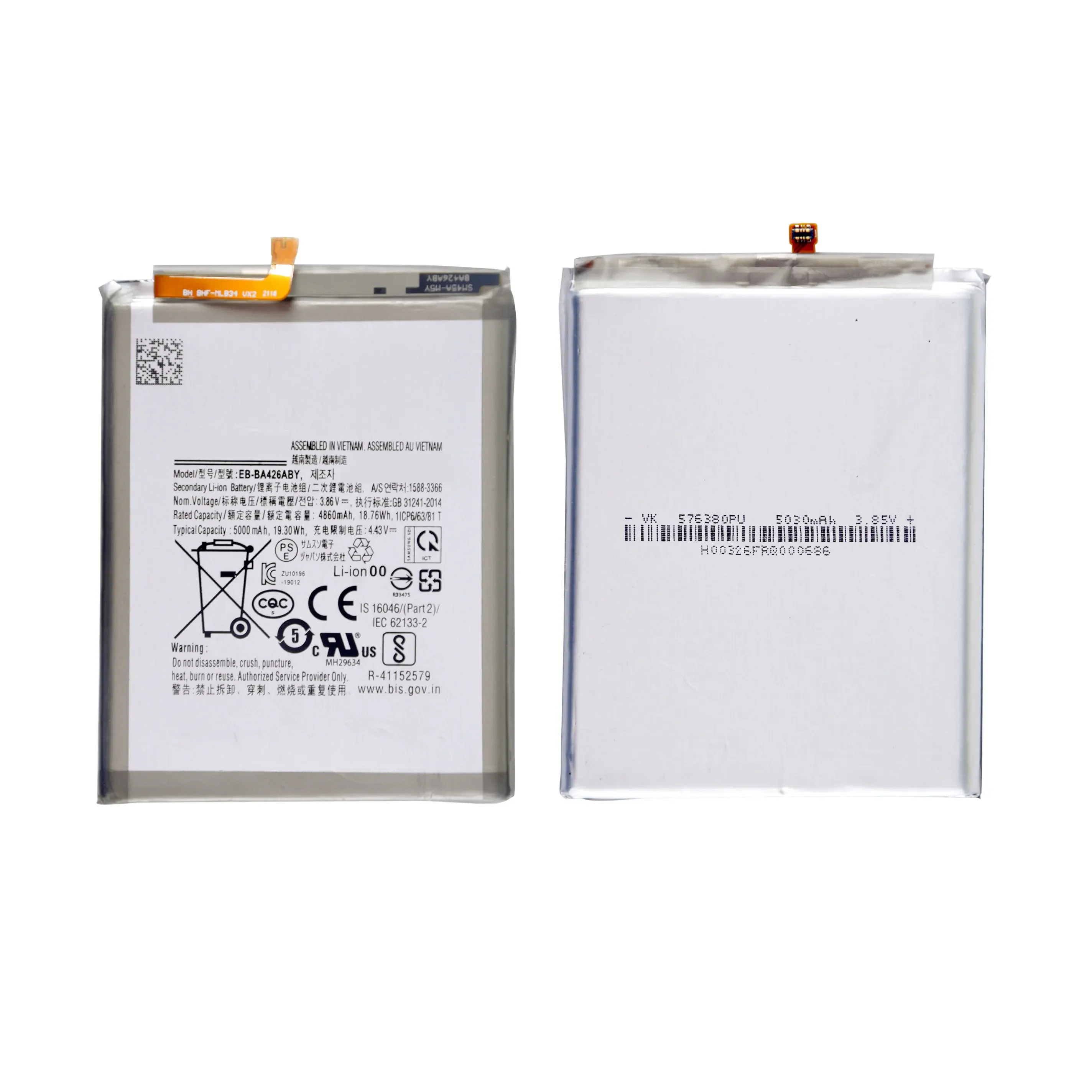 Brand New EB-BA426ABY 5000mAh High Quality Replacement Battery For Samsung Galaxy A42 A72 A32 5G Mobile Phone
