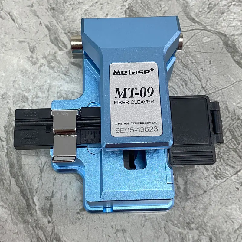 

Original METASE-Fiber Cleaver MT-09 Cable Cutting Knife, FTTH Fiber Optic Tools, High PrecisionFiber Cleavers, 24 Surface Blade
