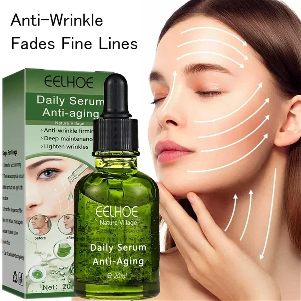 Anti-Falten-Serum straffende Lifting-Anti-Aging-Essenz reduziert feine Linien um die Augen und Naso labial falten Hautpflege produkte