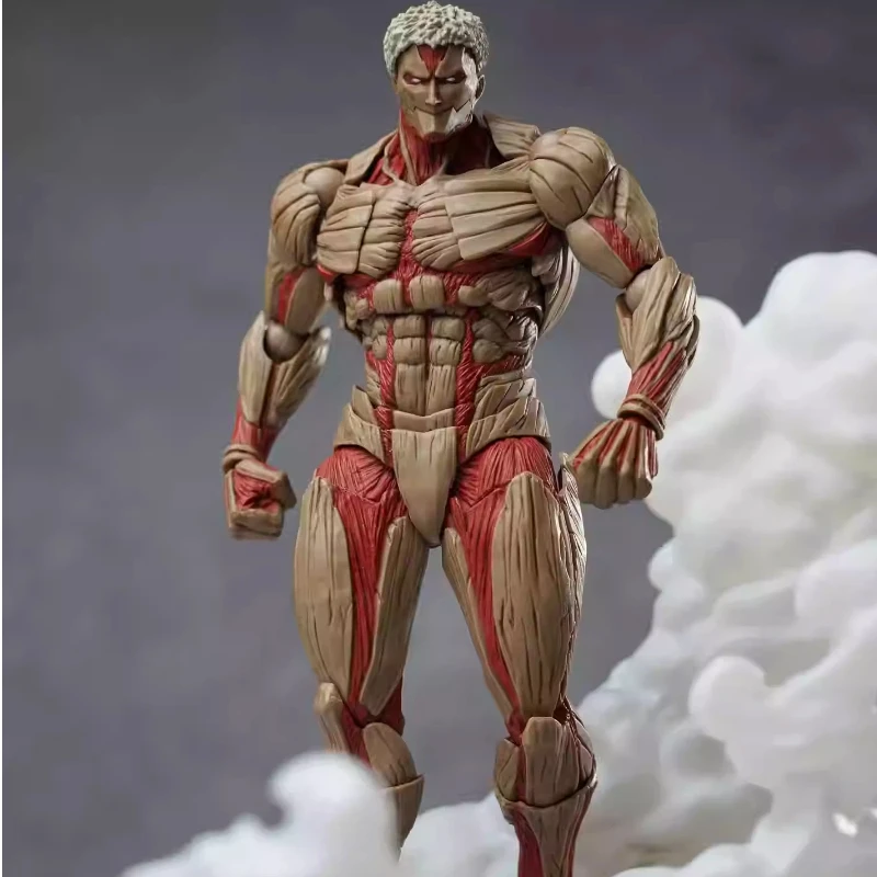

Amazing Yamaguchi Attack On Titan Armored Titan Anime Ko Articulated Action Figures Model Kit Trendy Toys Boy Gifts collectible