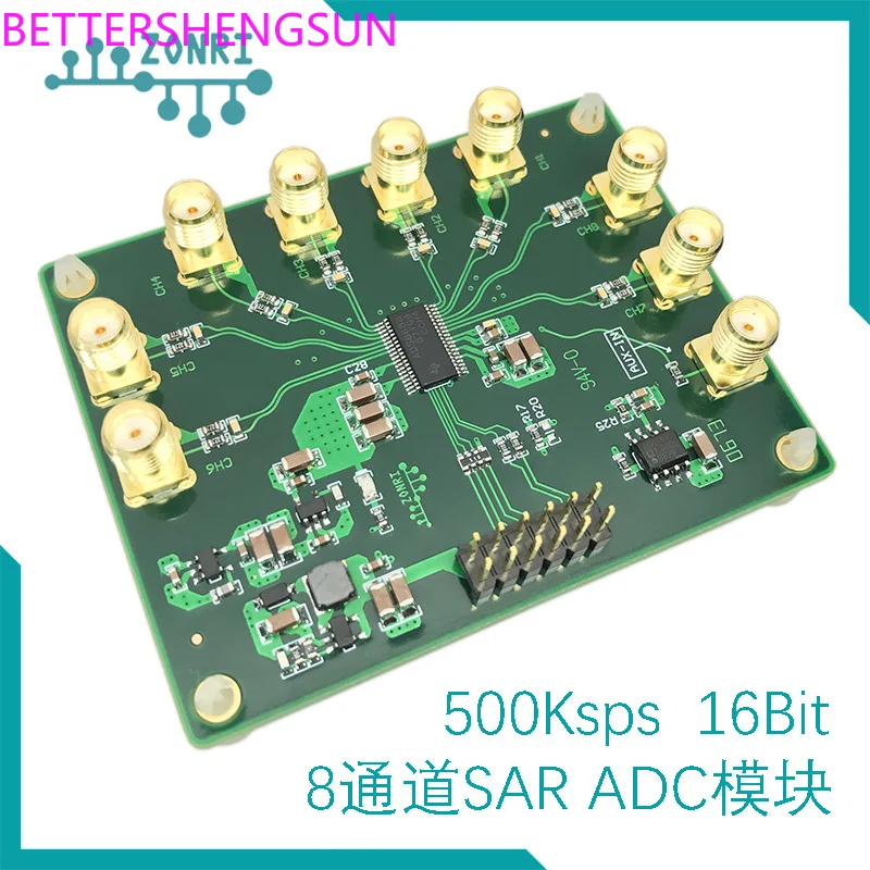 

Ads8688 16bit/500ksps Single/Bipolar Input 8-Channel Sar/Adc Data Acquisition Module