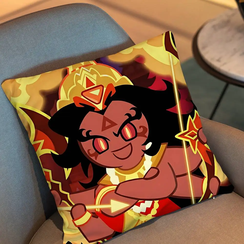 Burning Spice Mogra Rajapendra Cookie day gift Pillow Case Living Room Sofa Cushion Cover Suitable For Home Bedroom Room custom
